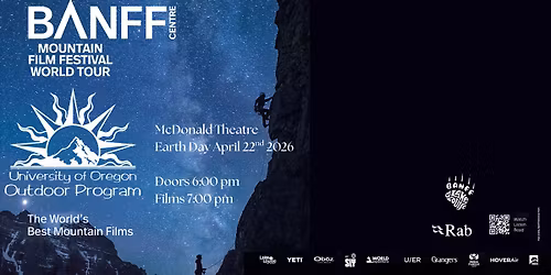 Banff Mountain Film Festival at McDonald Theatre