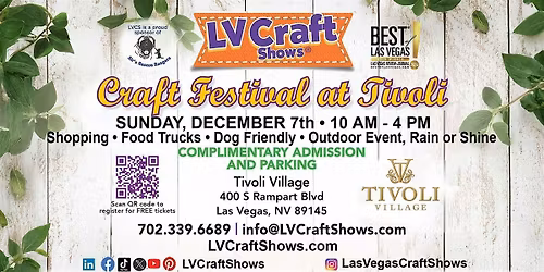 Craft Festival at Tivoli
