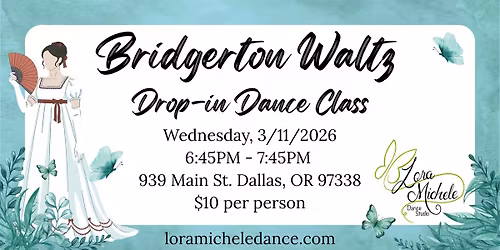 Bridgerton Waltz Drop-in Dance Class
