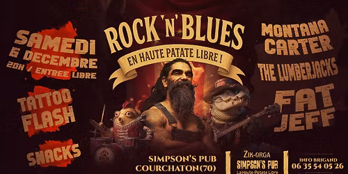 ROCK'n'BLUES\/ 06.12.25\/ Simpsons\/ Paf libre Conscient\/ 