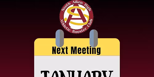 SAHS Booster Club January Meeting