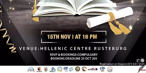 Graduations Gala Dinner 2025 \ud83c\udf89 | Official Launch of NCMOCOSA & ACCSA North West Provincial Conferen