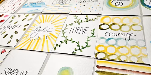 Watercolours for Wellness: Word Of The Year