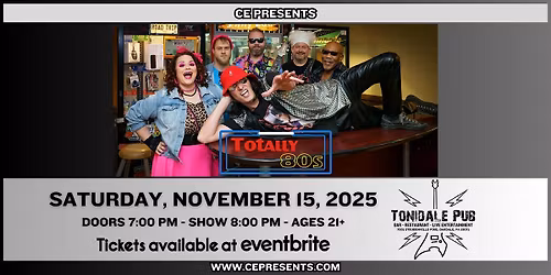 Totally 80s - The Ultimate 80s Tribute & Party Band