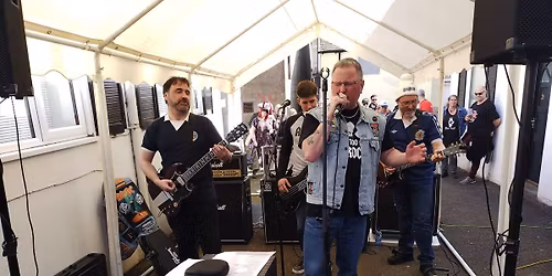 Riff Raff, open air at the Airlie Arms Hotel, Bonfest 2026 Kirriemuir