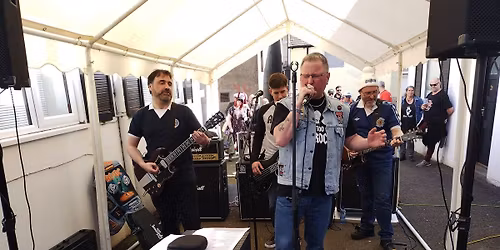 Riff Raff, open air at the Airlie Arms Hotel, Bonfest 2026 Kirriemuir