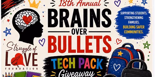 Brains Over Bullets TechPack Giveaway  