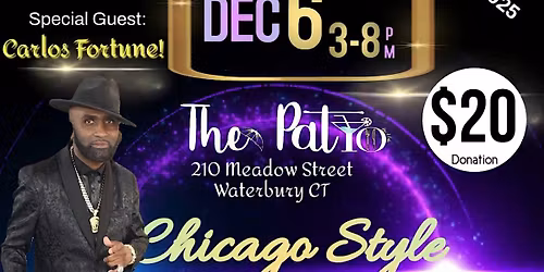 Chicago Style Steppin & Dance Social with Special Guest CARLOS FORTUNE!