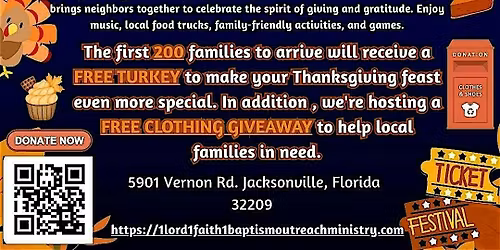 FREE Turkey Giveaway and Community Festival
