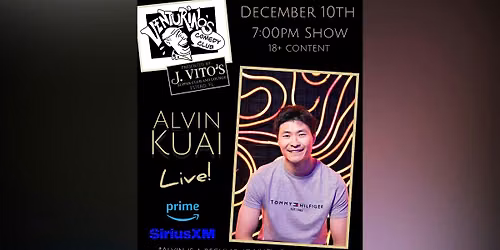 Alvin Kuai at Venturino's Comedy Club!