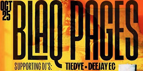 Blaq Pages Takeover