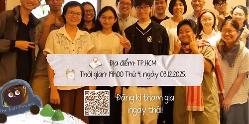 BU\u1ed4I G\u1eb6P M\u1eb6T T\u1ea0I S\u00c0I G\u00d2N: "THE SOIL PROJECT: TRI\u1ebeT L\u00dd GI\u00c1O D\u1ee4C C\u1ee6A \u0110\u1ea4T & GI\u00c1O D\u1ee4C T\u1ef0 \u0110\u1ecaNH H\u01af\u1edaNG"