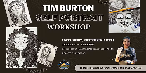 Tim Burton Self Portrait Workshop