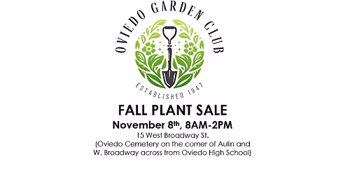 Oviedo Garden Club Fall Plant Sale