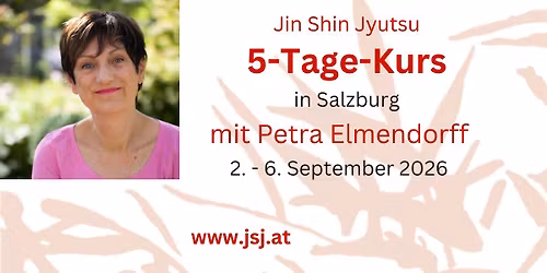 Jin Shin Jyutsu 5-Tage-Kurs mit Petra Elmendorff