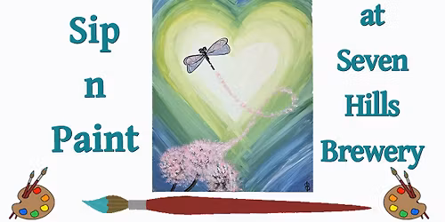 Sip n Paint Party at Seven Hills Brewery in Dallas