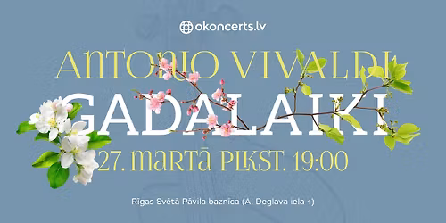 Antonio Vivaldi "GADALAILKI" | 27.03.2026