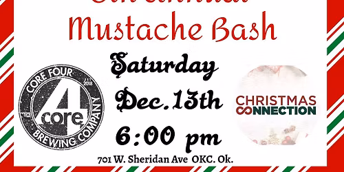 \ud83e\uddd4\ud83c\udf84 6th Annual Mustache Bash: Gnome for the Holidays