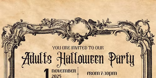 Adults Halloween Party @ The Horseshoes Nuneaton