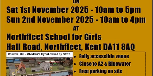 50th Anniversary Gravesend Railway Enthusiasts Society Exhibition