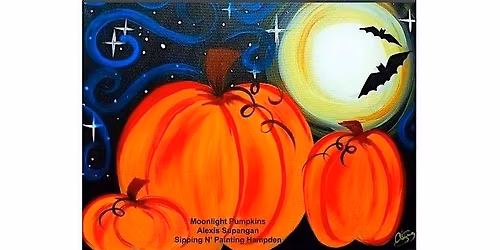 Moonlit Pumpkins  Wednesday,  October 29th  10:00am $35