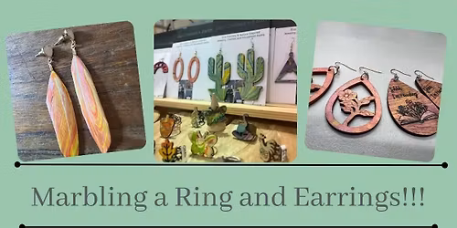 Marble Your Own Jewelry Set on Valentines with your Favorite Date or BFF for Galetines!