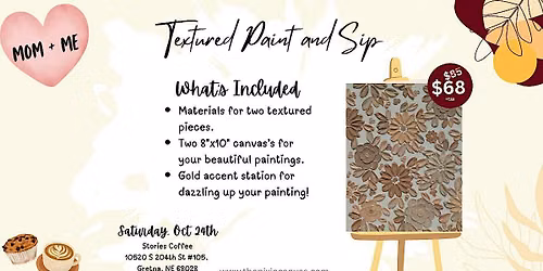 Mom & Me Textured Art Event