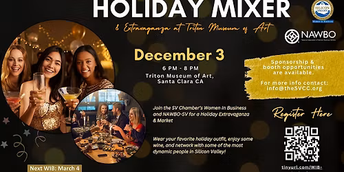 SVC's  2025 Holiday Extravaganza at Triton Museum of Art