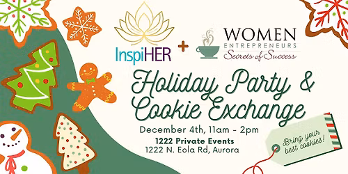 InspiHER + WESOS Holiday Party!