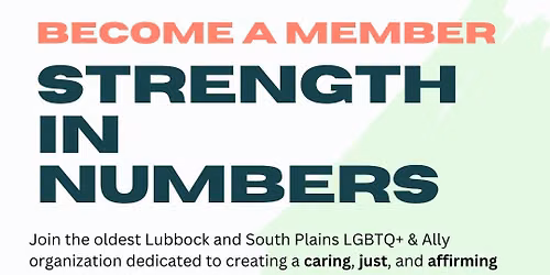 PFLAG Lubbock Monthly Meeting