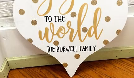 Ornament Door Hanger DIY Class 