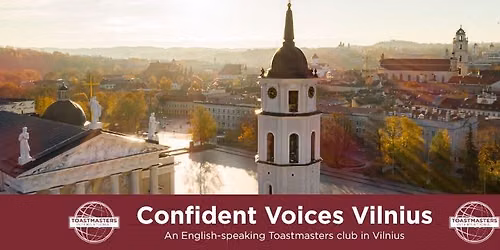 Free Public-speaking Toastmasters' Event in Vilnius, #298