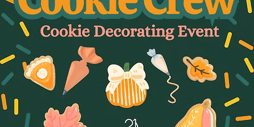 Tipsy Turkey Cookie Crew - Cookie Decorating Class