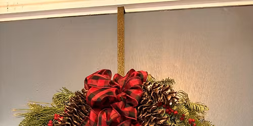 Christmas wreath workshop