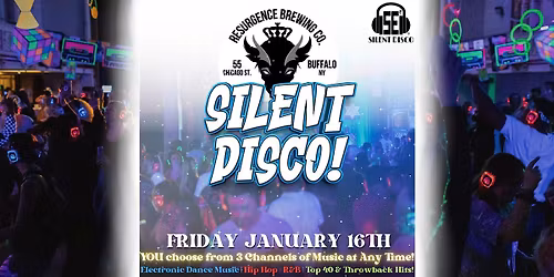 Silent Disco at Resurgence Brewing Company - 1\/16\/25