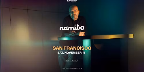 Beatport Best Seller, NAMITO live at MadaRae
