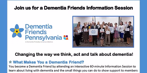 Dementia Friends Information Session