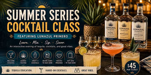 Summer Series Cocktail Class - Dram & Draught Greensboro