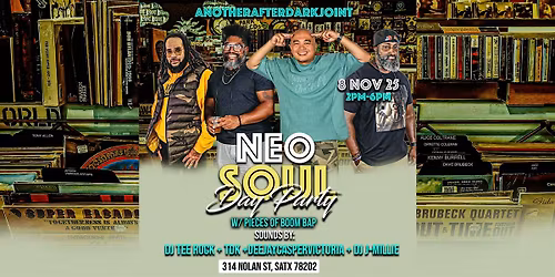 Neo Soul Day Party w\/ pieces of Boom Bap