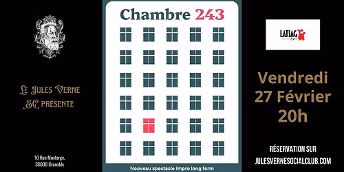 "Chambre 243", par LATIAG