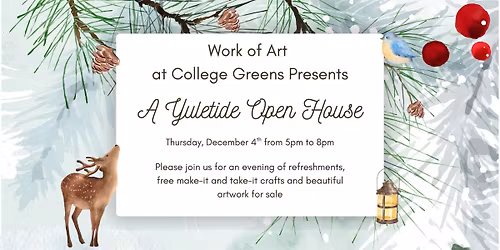 A Yuletide Open House