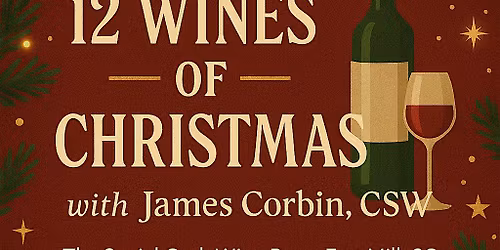 12 Wines of Christmas Tasting