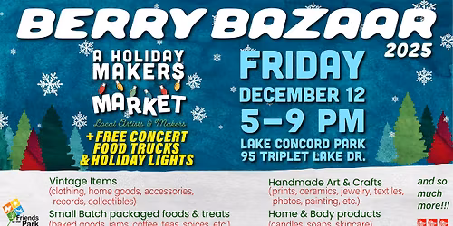 Berry Bazaar, a Holiday Makers Market