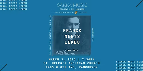 Francks meets Lekeu - Piano Trio