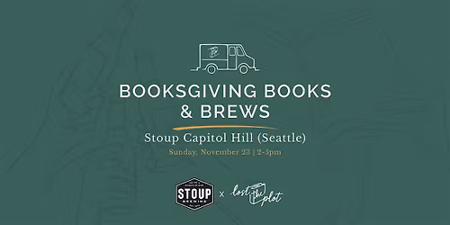 Booksgiving Books & Brews @ Stoup Capitol Hill