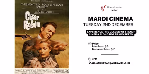 Mardi Cinema - C\u00e9sar et Rosalie