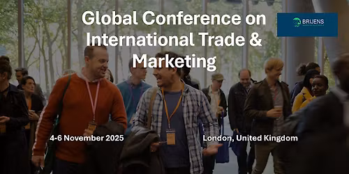 Global Conference On International Trade and Marketing London UK 2025