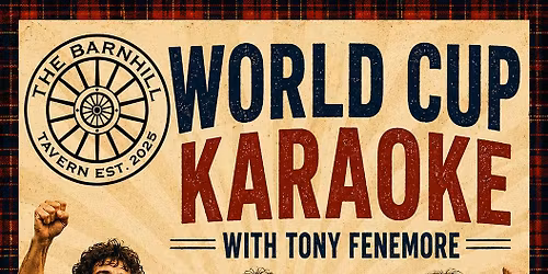 World Cup Karaoke - wear your Retro kit!