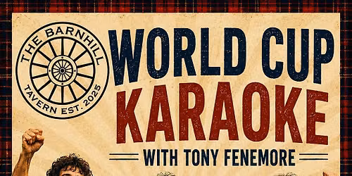 World Cup Karaoke - wear your Retro kit!