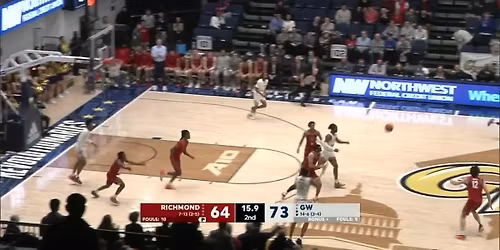 Richmond Spiders at George Washington Revolutionaries Womens Basketball at Charles E. Smith Center